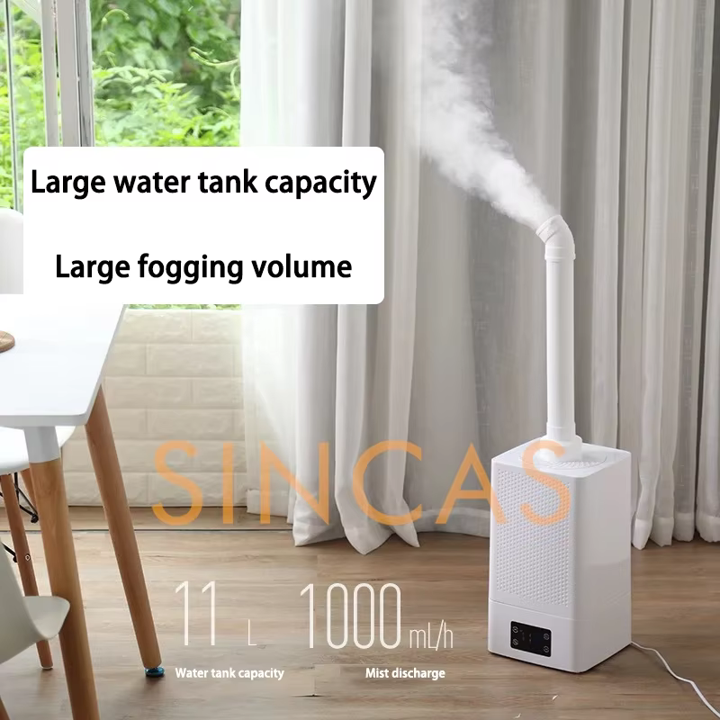 11L Home Plant Humidifiers Vegetable Fruit Air Humidifying Industrial for Commercial Shop Big Mist Restaurant Humidifying